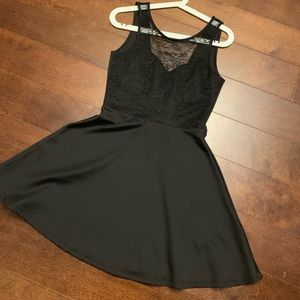 H&M black dress size 8